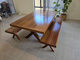 Hardwood table