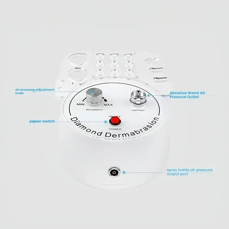 Thumbnail: 3 in 1 Diamond Microdermabrasion Machine Device Facial Skin Care Tool Gift