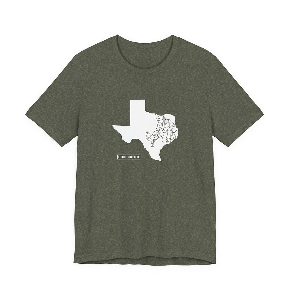 Thumbnail: Texas Gamefowl Gallos Rooster Man Tee Shirt