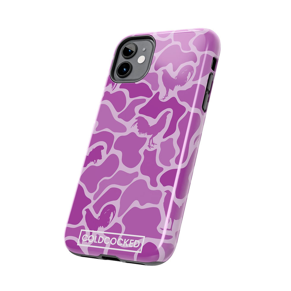 Thumbnail: Cold Cocked Pink Camo Gamefowl Gallos Phone Case