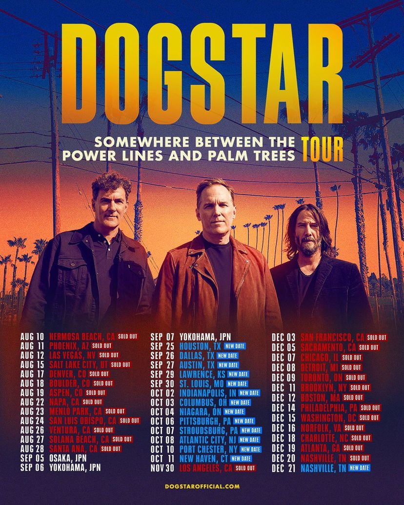 New tour date;:
