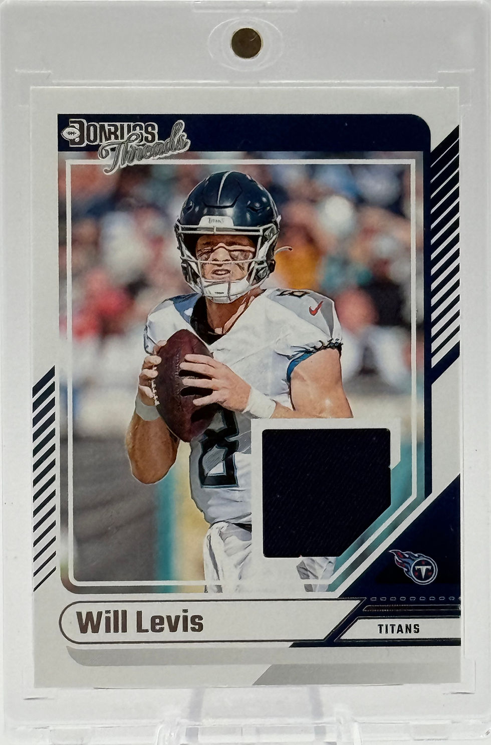 Will Levis - 2024 Panini Donruss Threads #DTH-WLE - Tennessee Titans - Front View