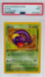 Ekans (1999) Pokémon Fossil #46 1st Edition - Front View