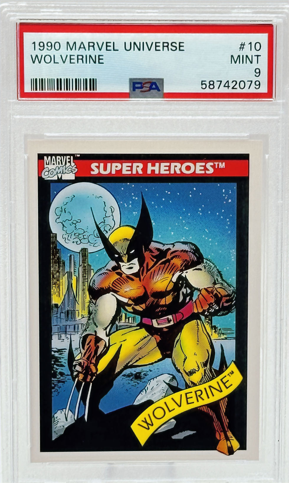 Wolverine (1990) Marvel Universe #10 Marvel Comics Super Heroes Front View