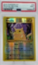 Pikachu (2016) Pokémon XY #035 Evolutions Reverse Holofoil Parallel Front View