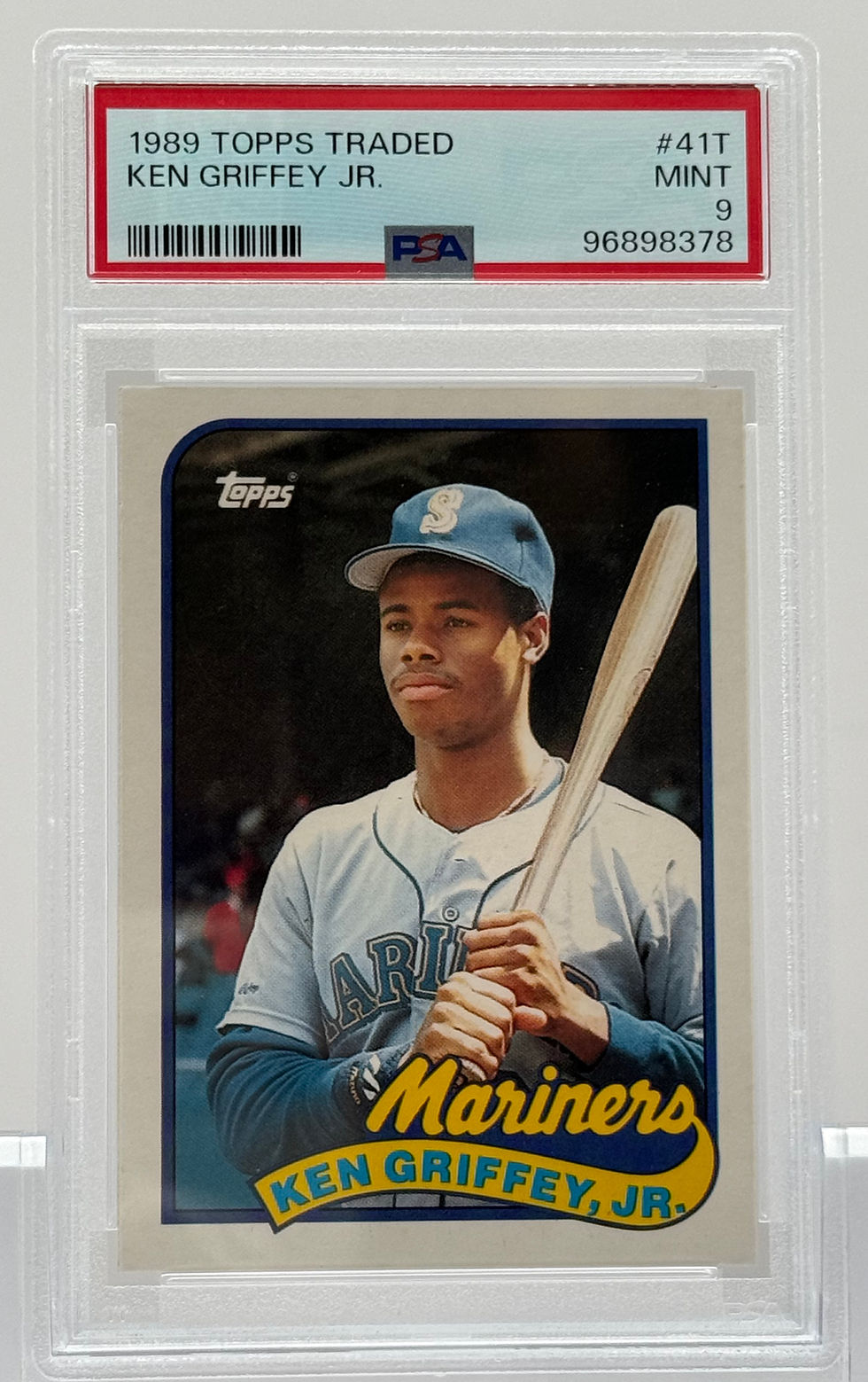 Ken Griffey Jr. - 1989 Topps Traded #41T - Rookie Card (RC) - Front View