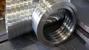 大型機械部品加工例