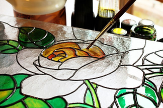 Peinture Vitrail