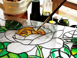 Beautiful ideas for painting stained glass