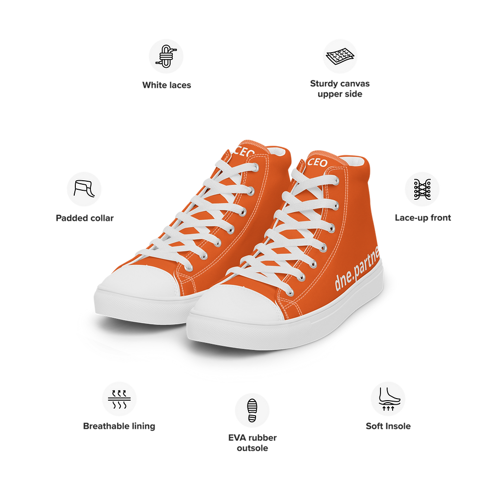 Miniaturbild: Men’s high top Hanf-Schuhe