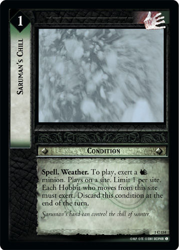 Saruman's Chill (Foil)