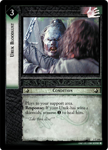 Uruk Bloodlust (Foil)
