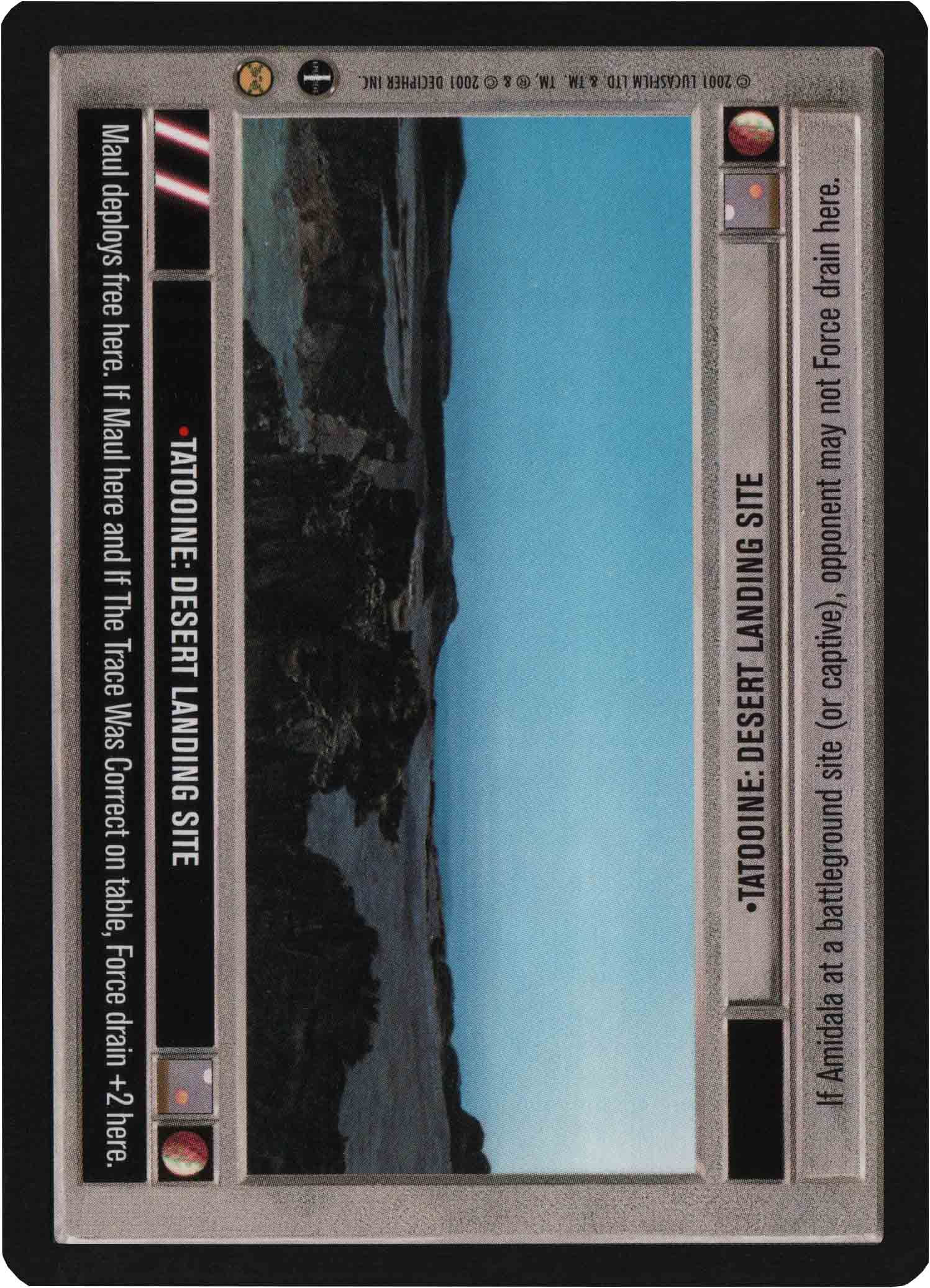 Tatooine: Desert Landing Site