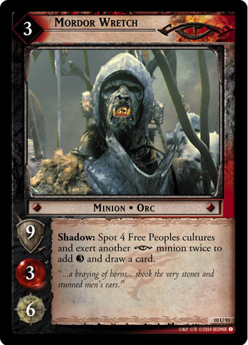 Mordor Wretch (Foil)