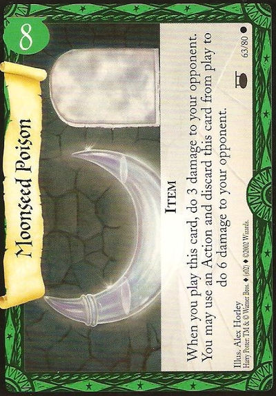 Moonseed Poison