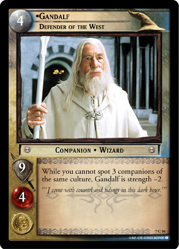 Gandalf, Defender of the West (Foil)