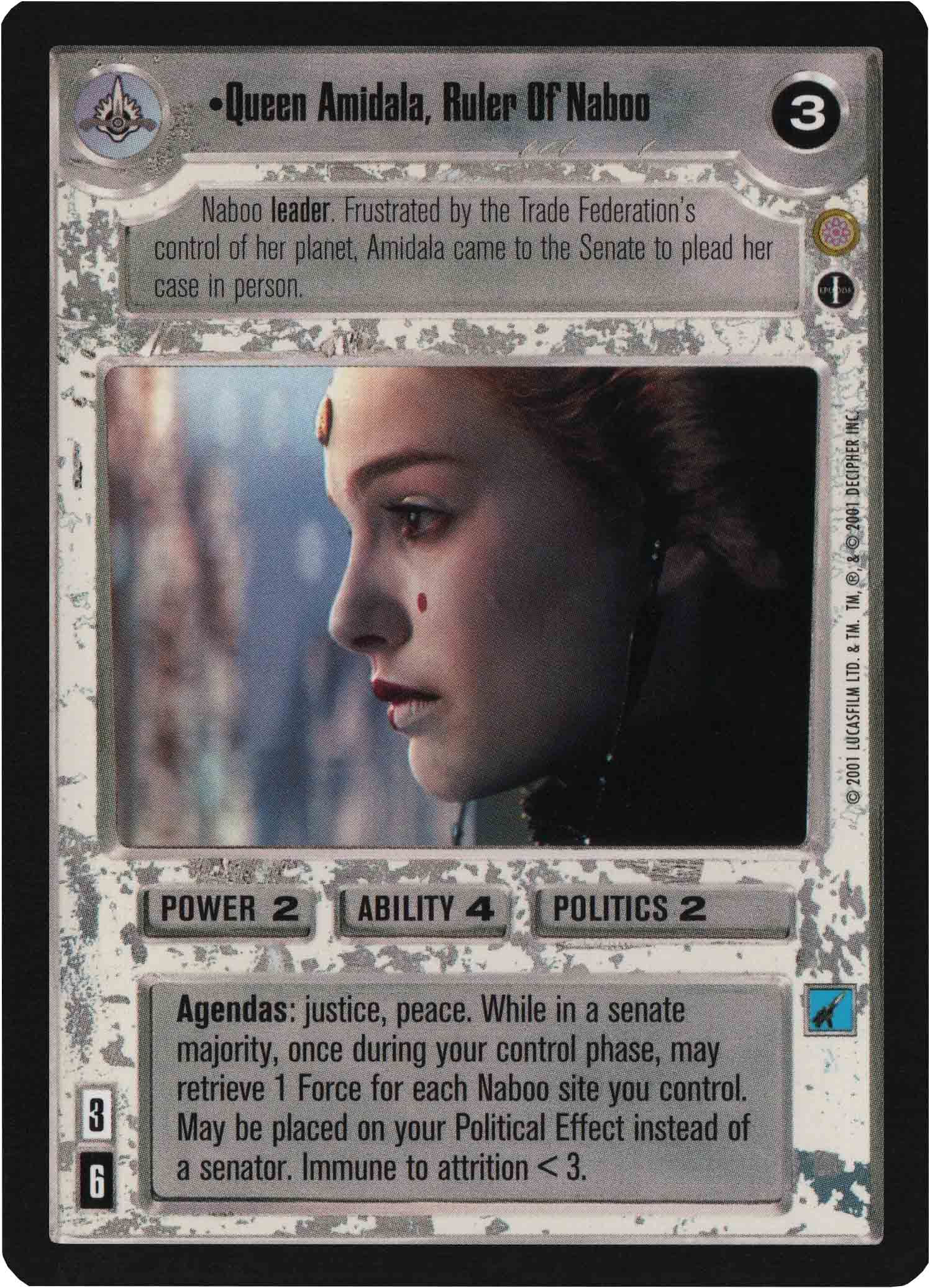 Queen Amidala, Ruler Of Naboo (AI)