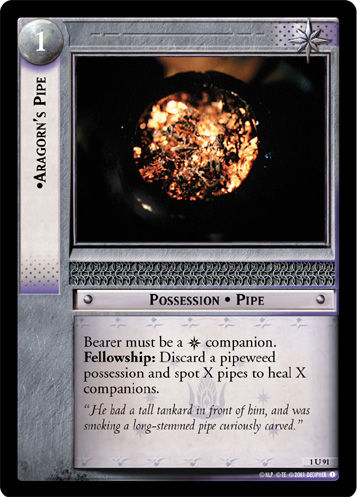 Aragorn's Pipe (Foil)