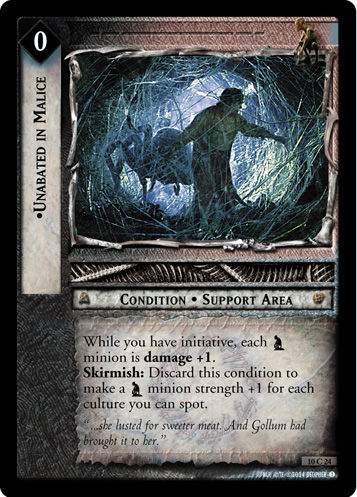 Unabated in Malice (Foil)