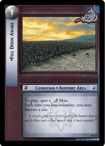 Fell Deeds Awake (Foil)