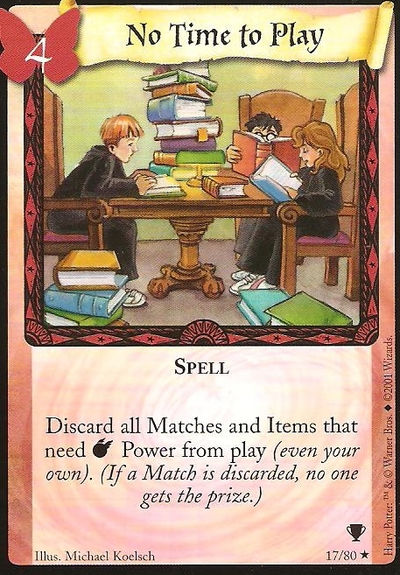 No Time to Play (Foil)