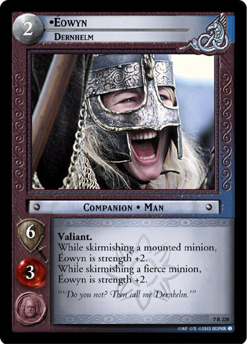 Eowyn, Dernhelm (Foil)