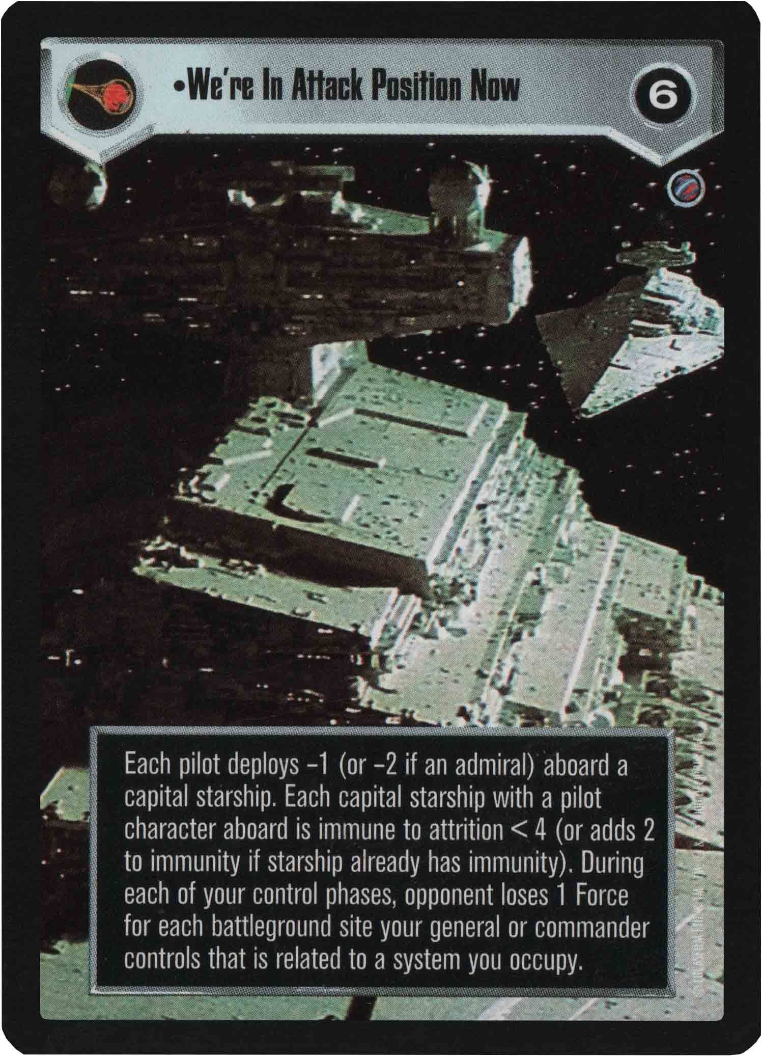 We're In Attack Position Now