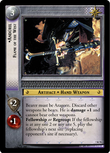 Anduril, Flame of the West (Foil)