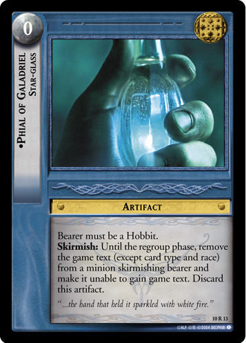 Phial of Galadriel, Star-glass (Foil)