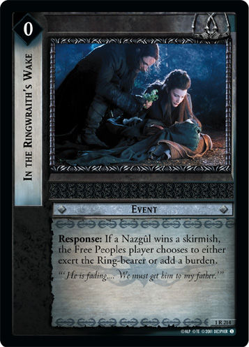 In the Ringwraith's Wake (Foil)