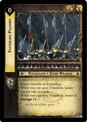 Easterling Polearm (Foil)