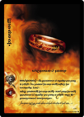 The One Ring, Isildur's Bane (T)
