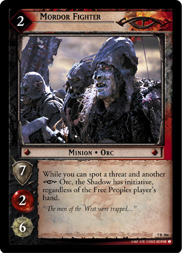 Mordor Fighter (Foil)