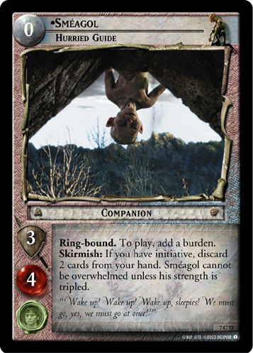 Smeagol, Hurried Guide (Foil)
