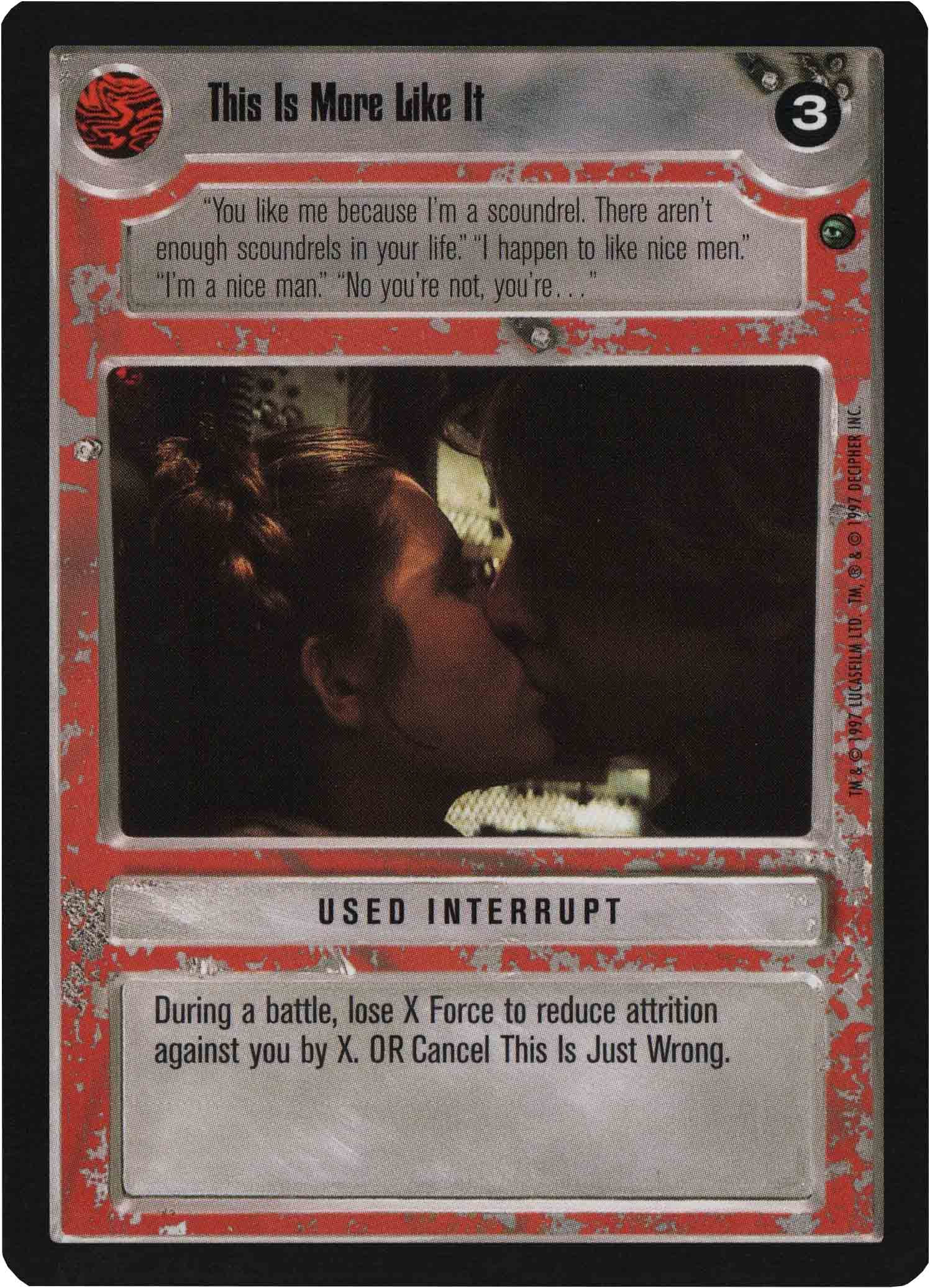 This Is More Like It [White Border]