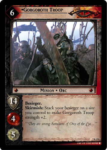 Gorgoroth Troop (Foil)