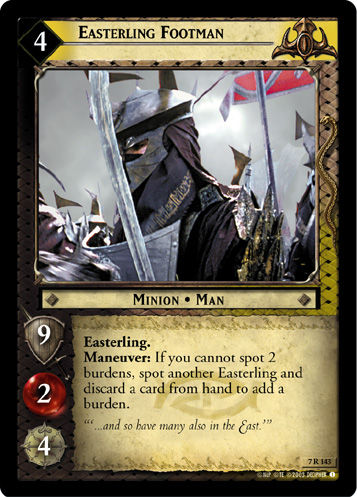 Easterling Footman (Foil)