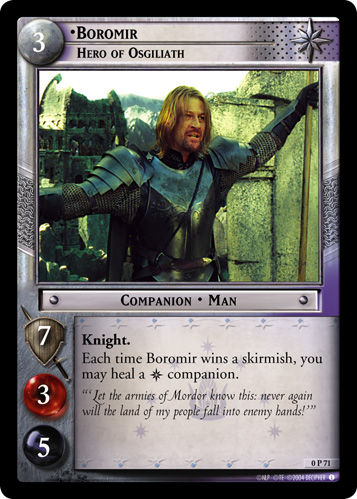Boromir, Hero of Osgiliath - Foil - Promo (Foil)