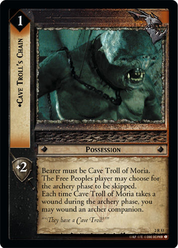 Cave Troll's Chain (Foil)
