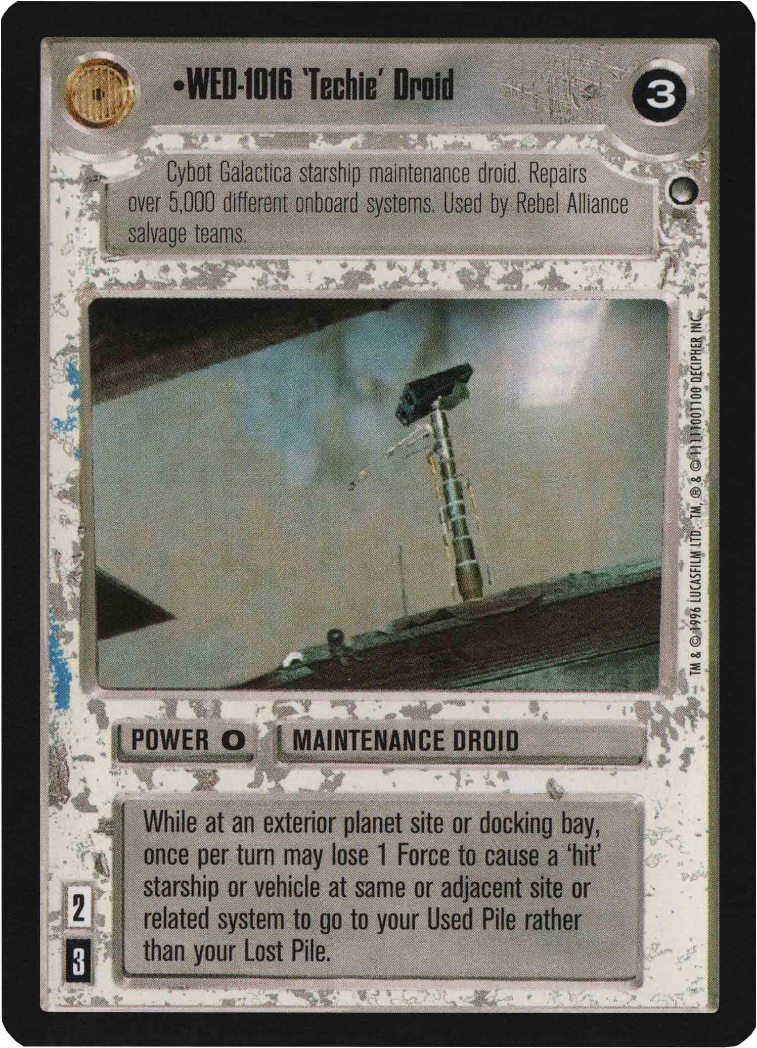 WED-1016 'Techie' Droid