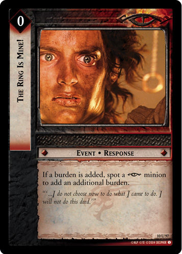 The Ring is Mine (Foil)