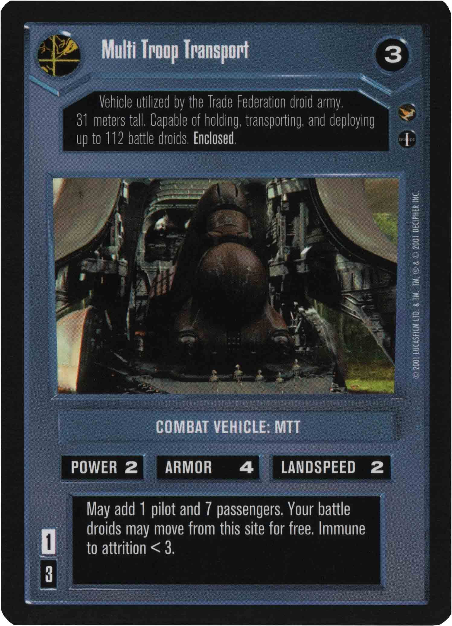 Multi Troop Transport
