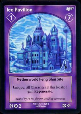 Ice Pavilion, Netherworld Feng Shui Site