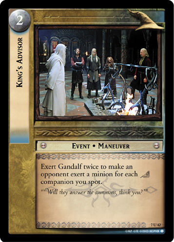 King's Advisor (Foil)