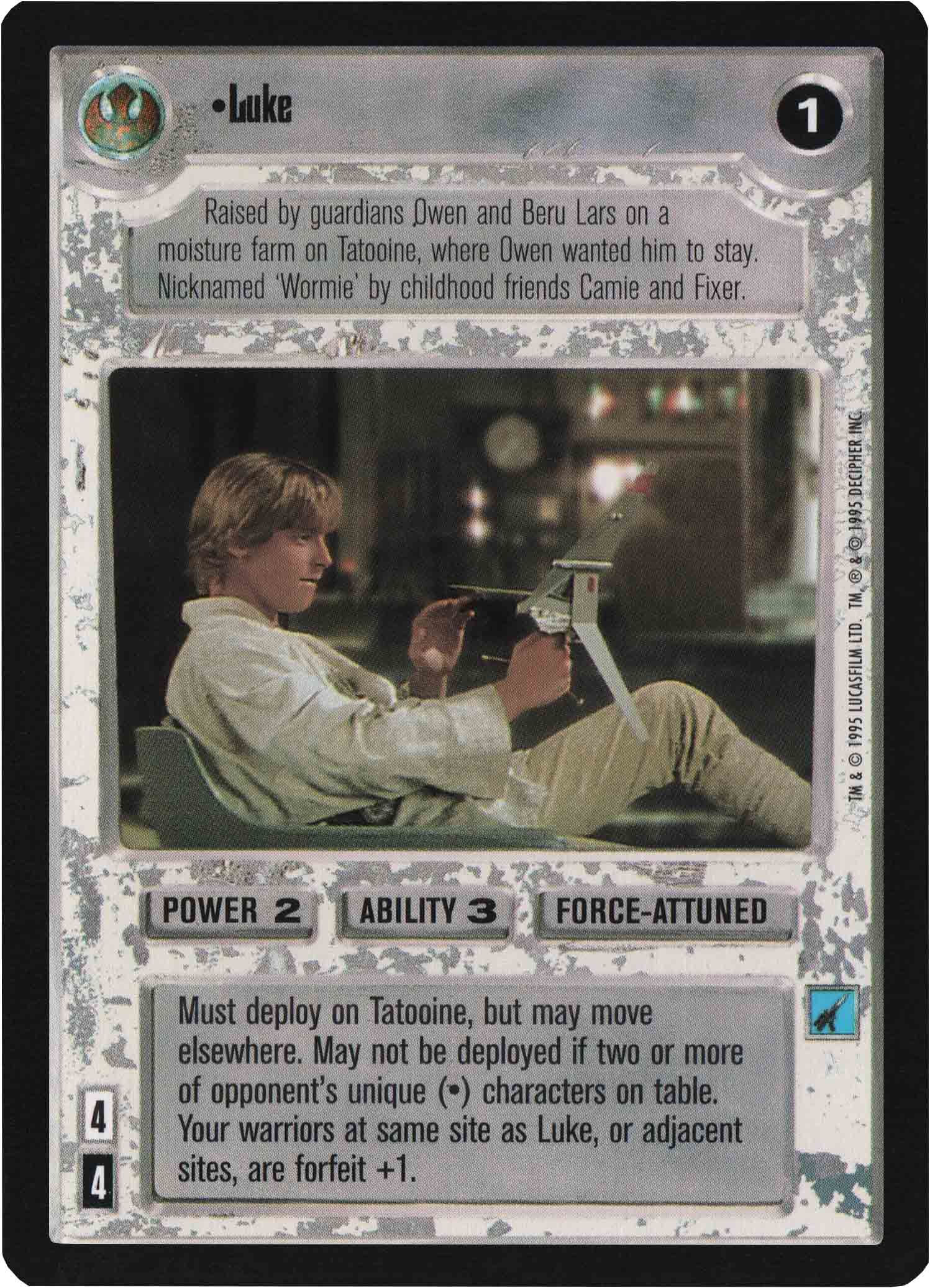 Luke [White Border]