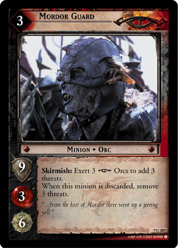 Mordor Guard (Foil)