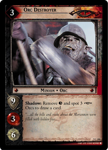 Orc Destroyer 7C299 (Foil)