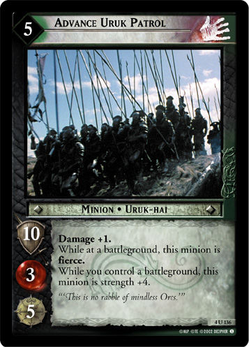 Advance Uruk Patrol (Foil)