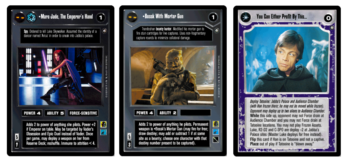 Enhanced Jabba’s Palace Mara Jade, The Emperor's Hand Sealed
