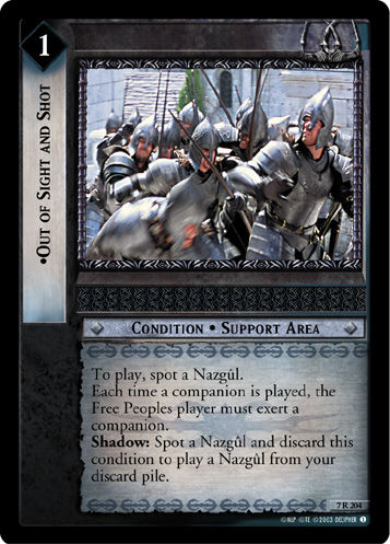 Out of Sight and Shot (Foil)